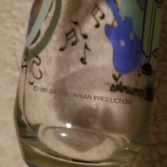 Vintage 1985 Alvin and the Chipmunks "Alvin & Simon" Collectible Glassware💎🐿 - Picture 7 of 8